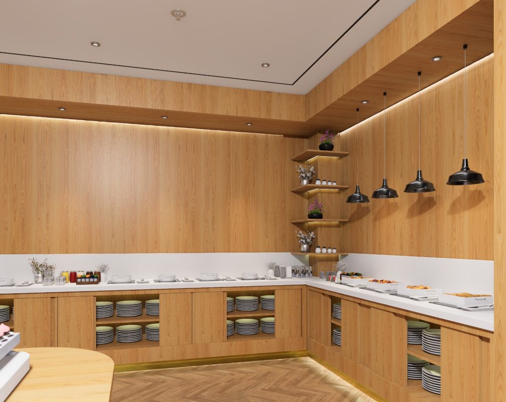 Staybridge Suites Buffet Area